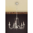 Candelabru florentin antichizat 5xE14/40W, Vela LU 1531/5 Elfenbein-Gold Orion